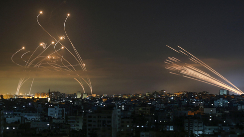 Iron Dome interceptors targeting Hamas rockets during Operation Guardian of the Walls Photo: AFP Iron Dome interceptors targeting Hamas rockets during Operation Guardian of the Walls Photo: AFP