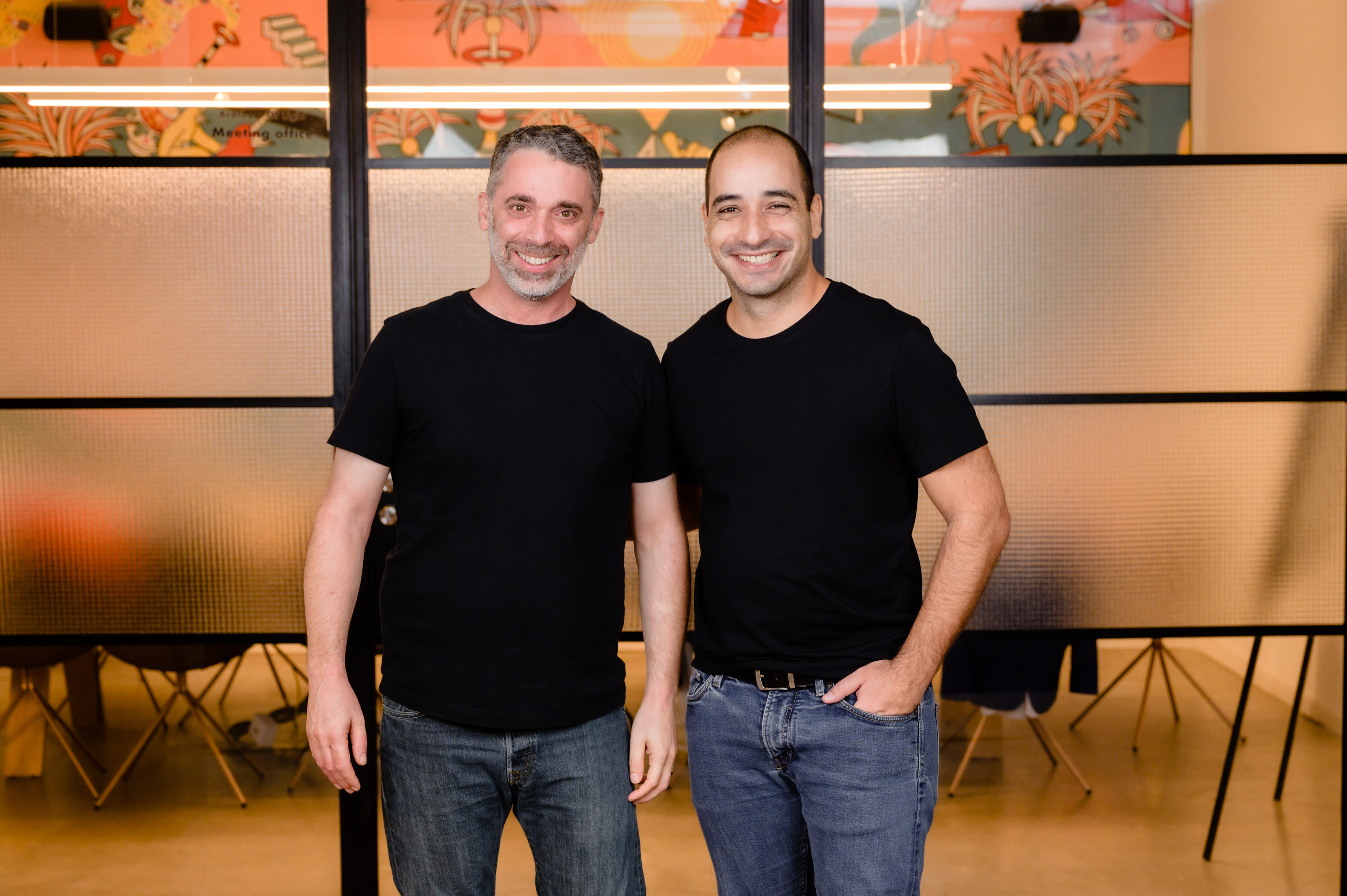 Oktopost co-founders Daniel Kushner (Left) and Liad Guez Photo: Yarin Taranos Oktopost co-founders Daniel Kushner (Left) and Liad Guez Photo: Yarin Taranos