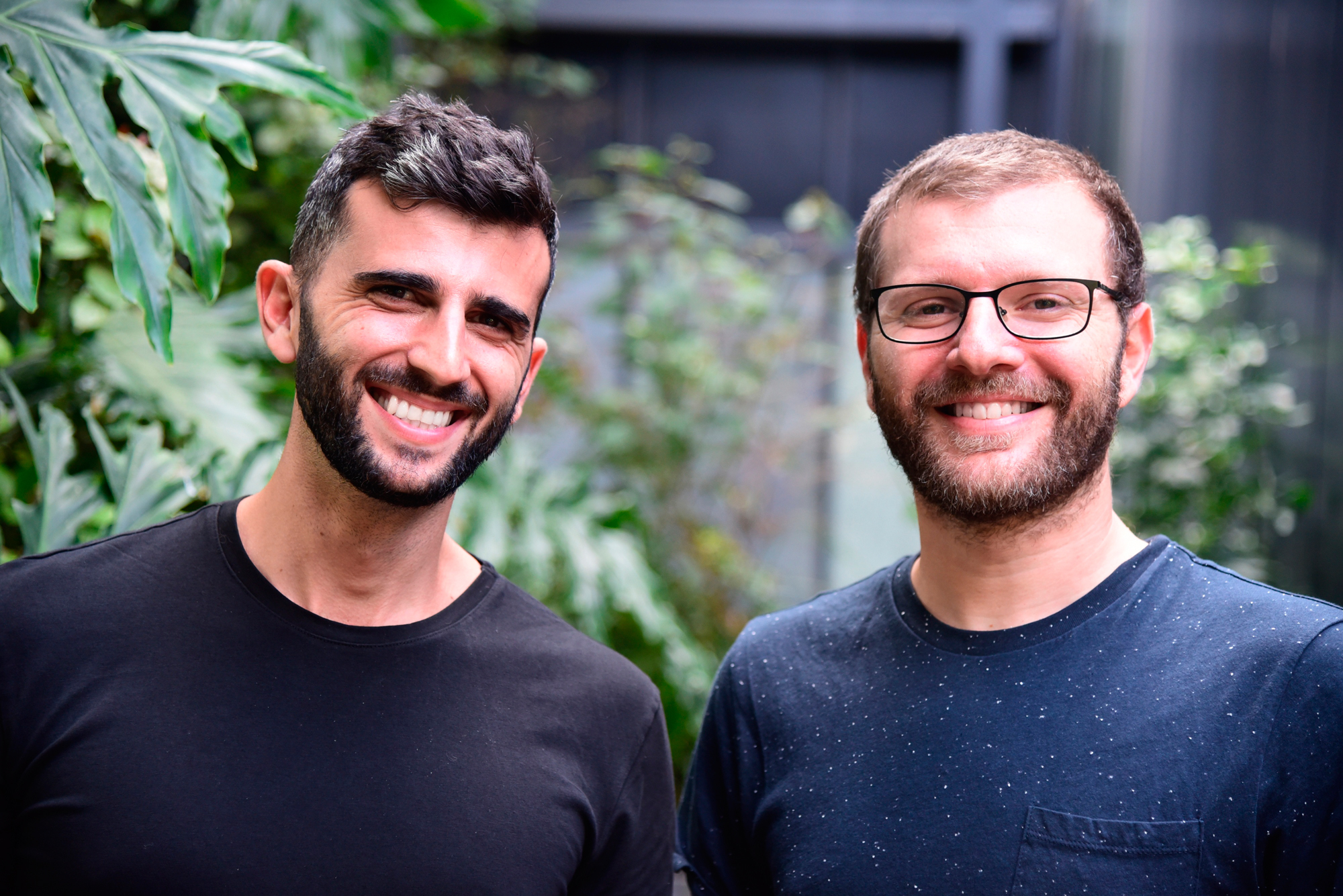 Balance co-founder Yoni Shuster (left) and Bar Geron 