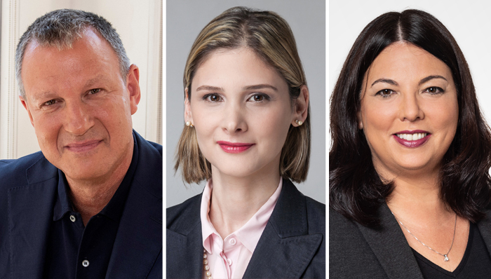 From right to left: Arbel-Sadras, Pasca-Raz, and Margalit. Photo: Calcalist From right to left: Arbel-Sadras, Pasca-Raz, and Margalit. Photo: Calcalist